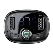 ładowarka samochodowa Transmiter FM Bluetooth Baseus TM01 2xUSB     / 3