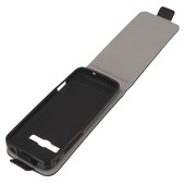 Pokrowiec z klapką na magnes Prestige Slim Flexi czarny SAMSUNG S5610 / 11