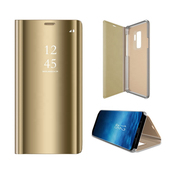 Pokrowiec etui Inteligentne Clear View złote SAMSUNG Galaxy A13 5G / 2