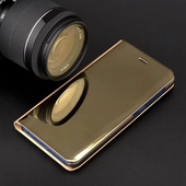 Pokrowiec etui Inteligentne Clear View złote SAMSUNG Galaxy A13 5G / 4
