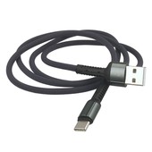 Kabel USB LDNIO LS63 1m Typ-C szary MOTOROLA One Vision / 6