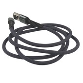Kabel USB LDNIO LS63 1m Typ-C szary MOTOROLA One Vision / 5