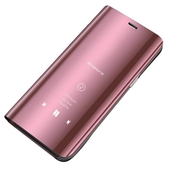 pokrowiec etui Inteligentne Clear View różowe do SAMSUNG Galaxy A52s 5G