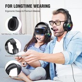 Słuchawki Gamingowe 3D Stereo Sound z Mikrofonem Wintory M1 Czarne     / 5