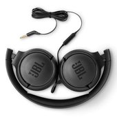Słuchawki nauszne przewodowe JBL Tune 500 czarne     / 3